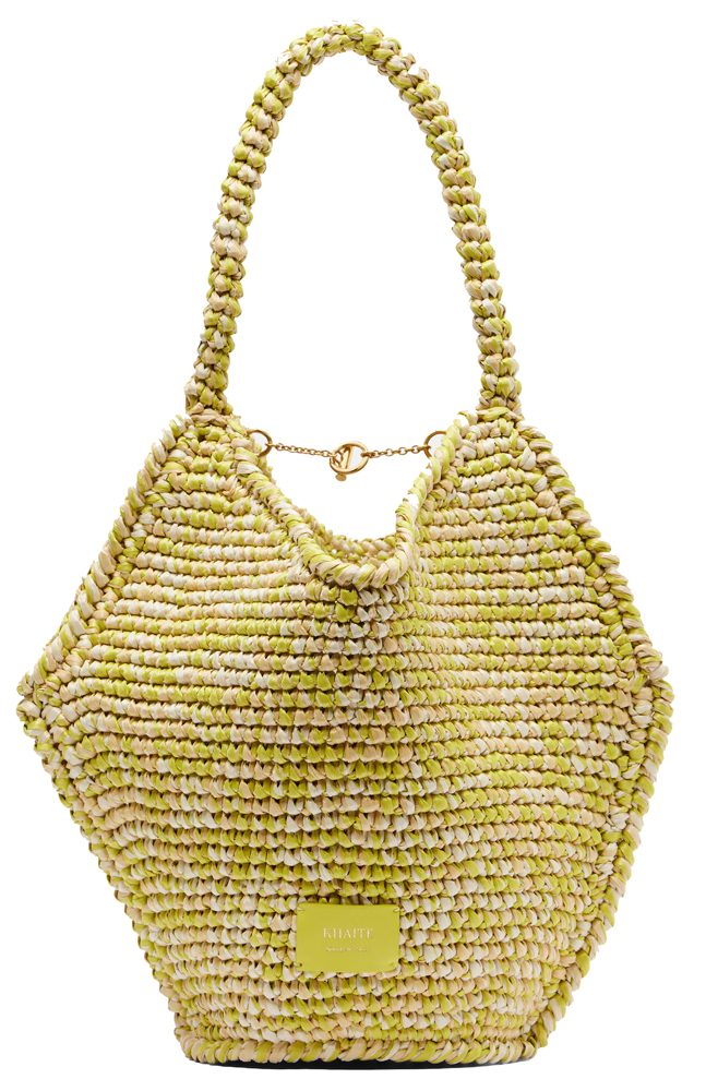 Khiate Lotus Bag Raffia