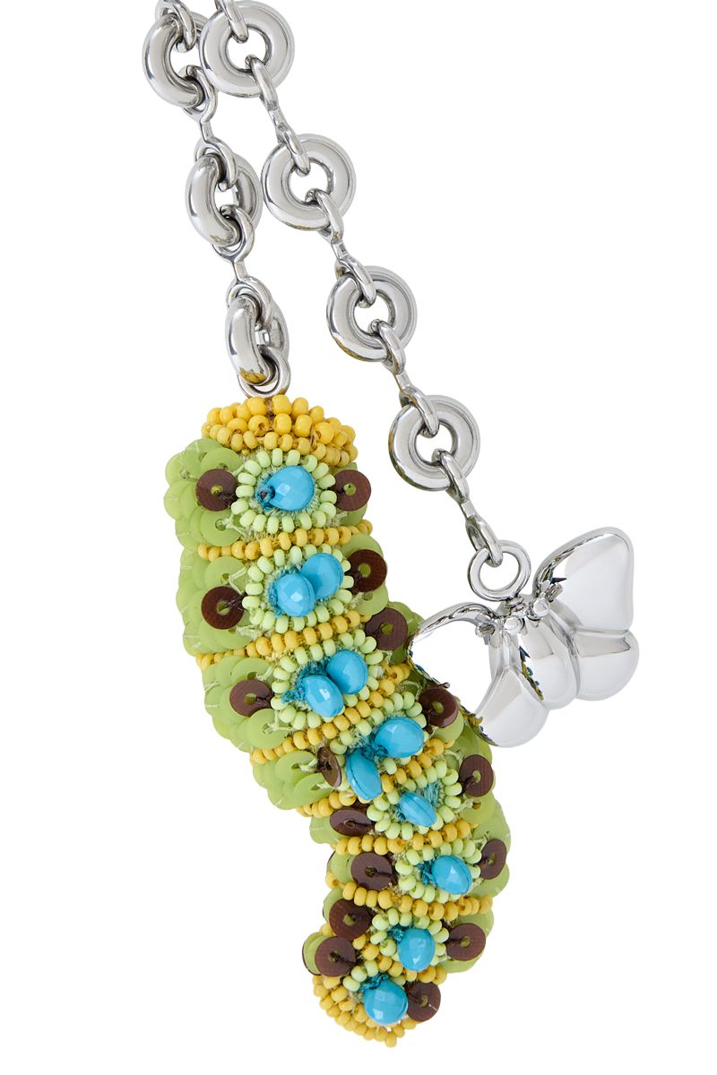 Loewe Caterpillar chain charm Loewe Caterpillar chain charm