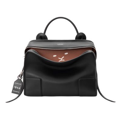 Loewe Large Lion Intarsio Amazona 180 bag