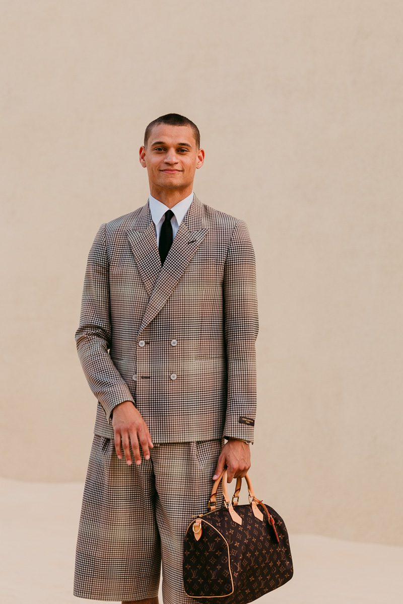 Louis Vuitton Mens Show Keepall Bandouliere 35