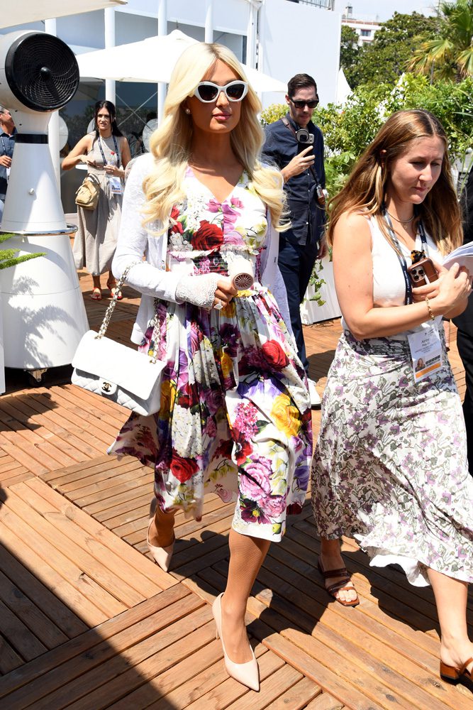 Paris Hilton Chanel Flap