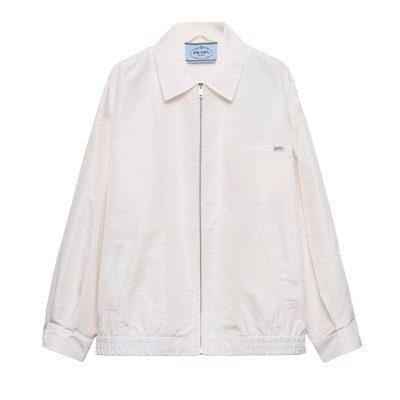Prada Silk faille blouson jacket