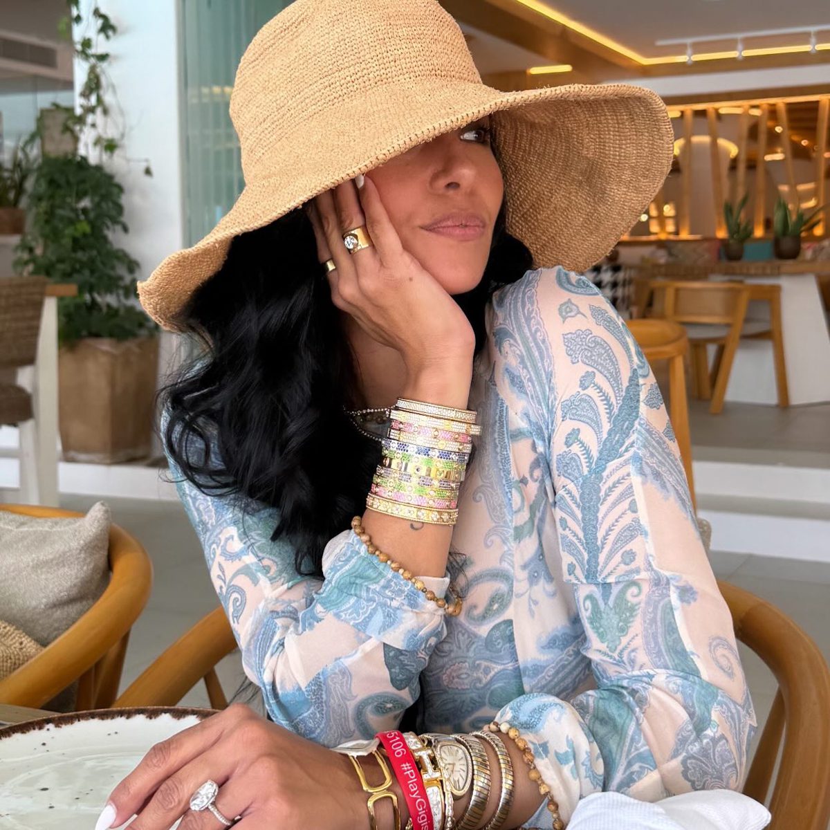 Vanessa Bryant Cartier Love Stack
