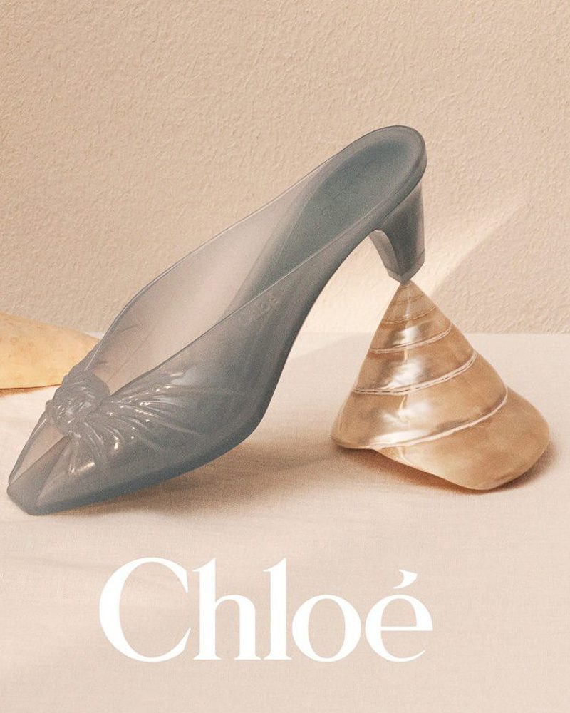 Chloe Jelly Mules Spearmint