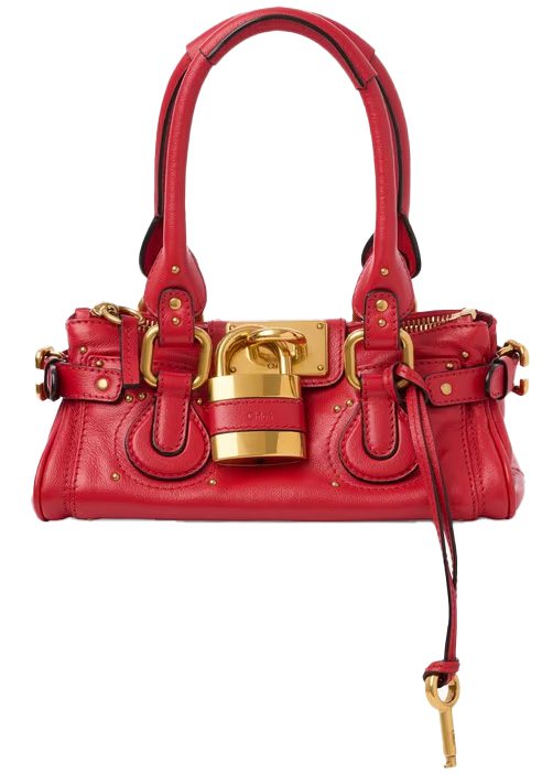 Chloe Small Paddington Bag Red