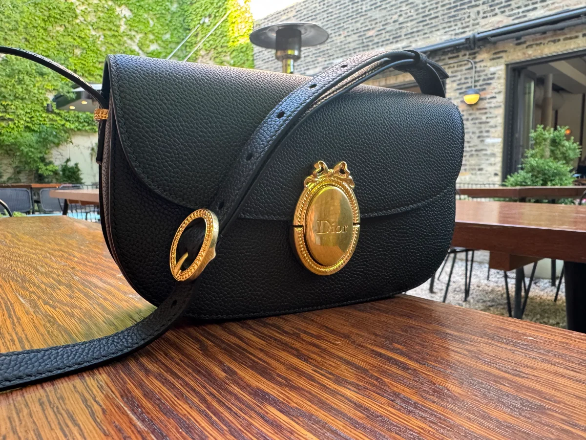 Dior JA small medallion flap bag