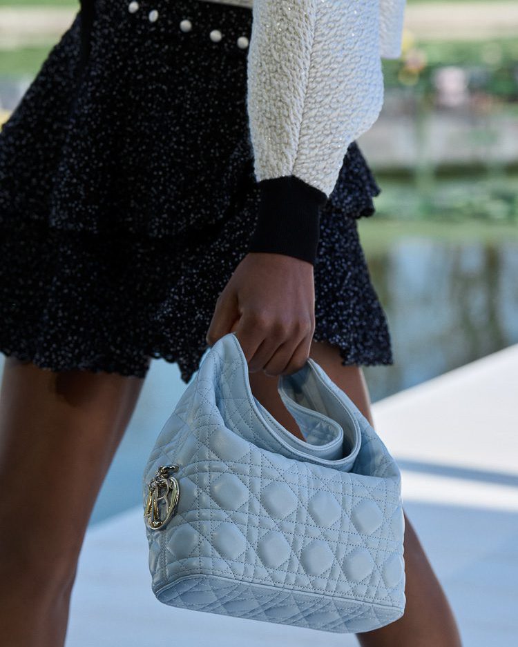 Jonathan Anderson Introduces a Cool New Take on the Dior Toujours for Fall 2026 2 Dior Toujours Hobo Light Blue