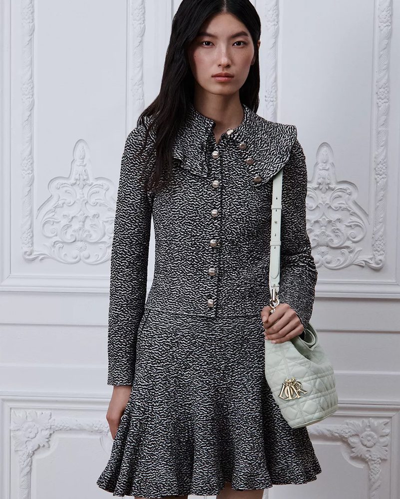 Jonathan Anderson Introduces a Cool New Take on the Dior Toujours for Fall 2026 4 Dior Toujours Hobo Mint