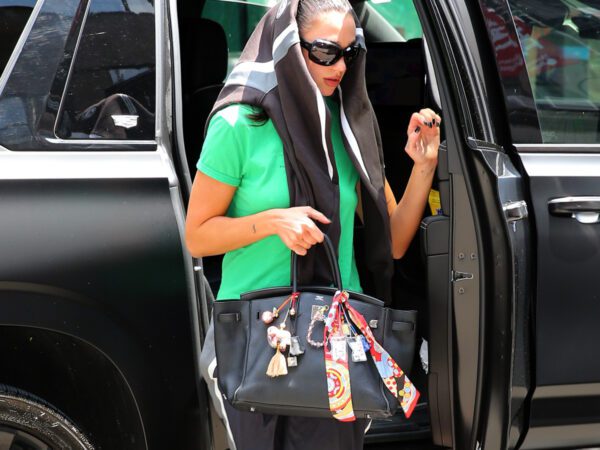 Dua Lipa Black Birkin 3