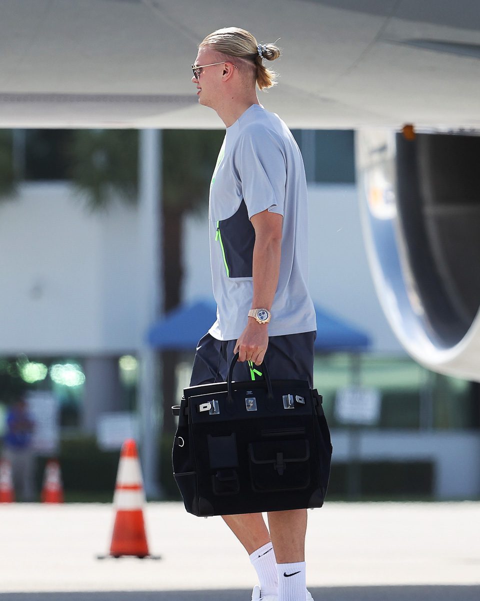 Erling Haaland Herme?s Birkin Cargo HAC 40 bag