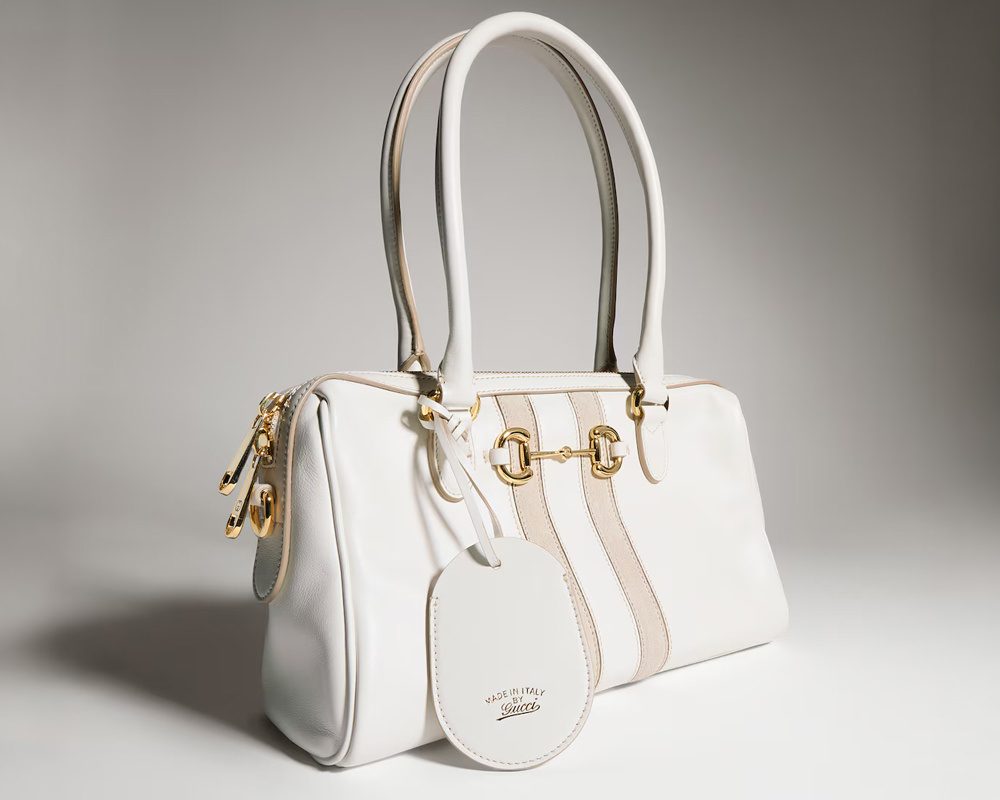 Gucci Borsetto Medium White Tonal
