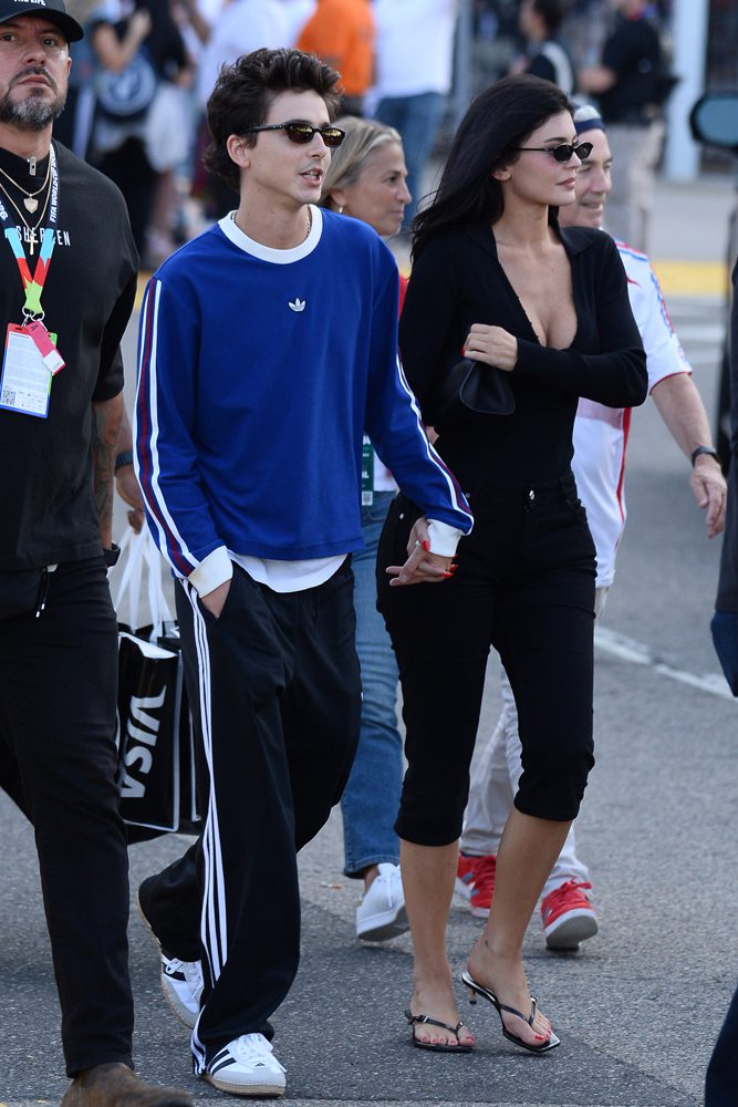 Celebrity Bag Lovers Celebrated Spain's FIFA World Cup Win With Bags From Chanel, Gucci, and More 1 Kylie Jenner The Row Margaux Clutch FIFA Finals