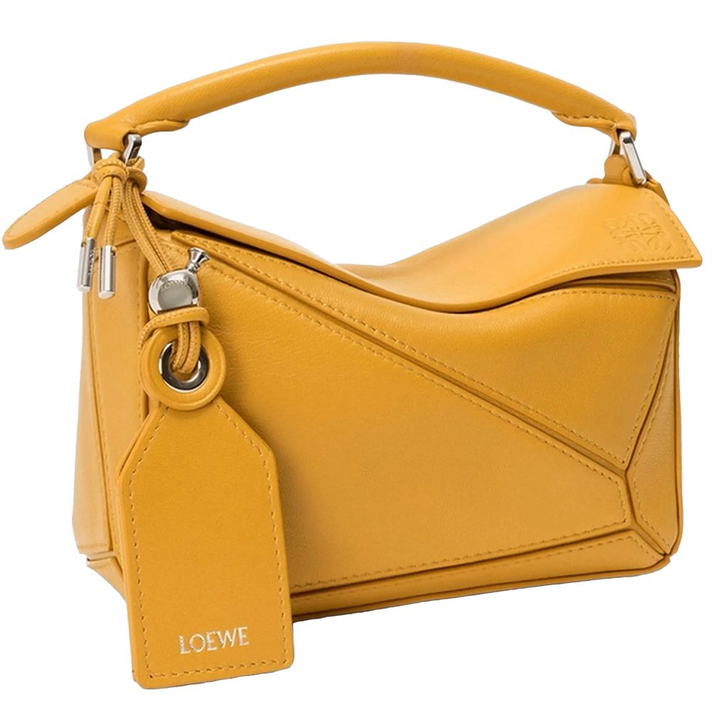Loewe Puzzle Bag Mini Mustard