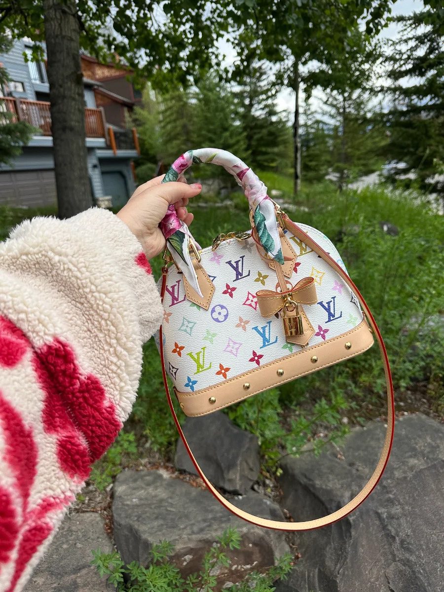 Louis Vuitton x Takashi Murakami Monogram Multicolor Alma BB