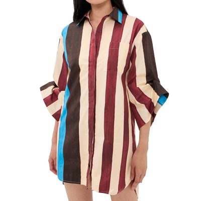 STAUD Nico Mini Dress