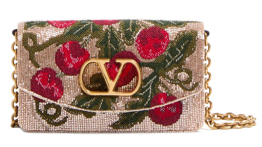 Valentino Cherry Vain Bag