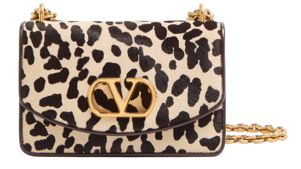 Valentino Pony Hair Vain Bag