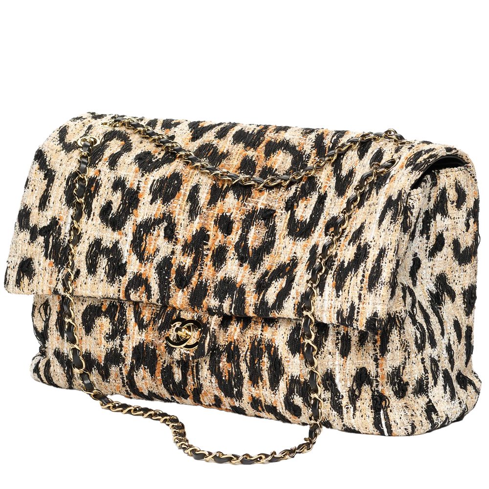 Leopard Will Continue Its Reign Through 2026—And We Can’t Get Enough 20 CHANEL Maxi Leopard Flap Metiers d Art