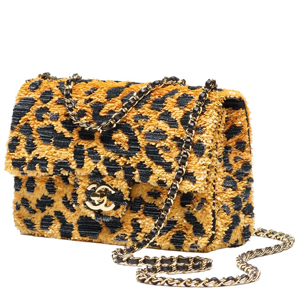 Leopard Will Continue Its Reign Through 2026—And We Can’t Get Enough 19 Chanel Sequin Mini Flap