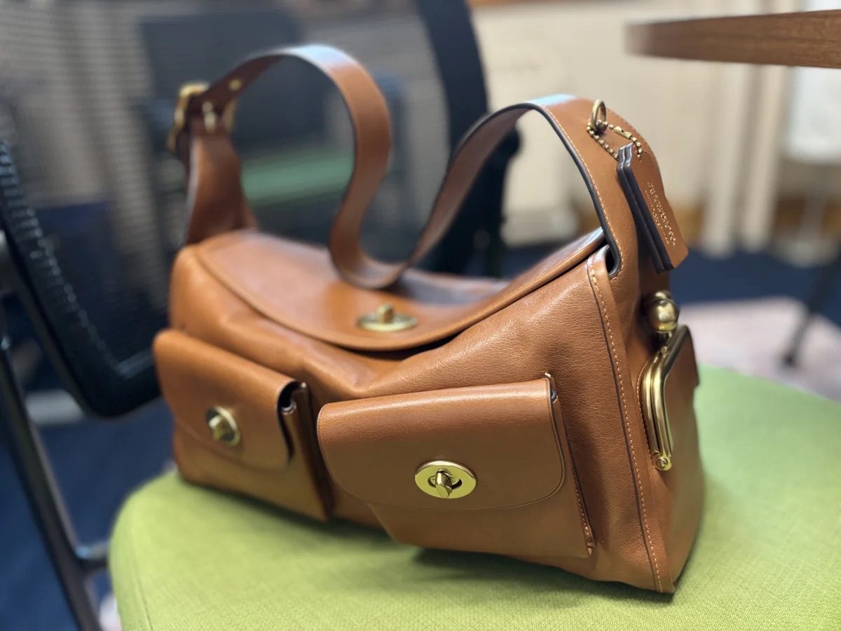 Coach Haversack in amber