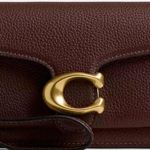 Coach Tabby Chain Crossbody Bag 19 in Brass Maple