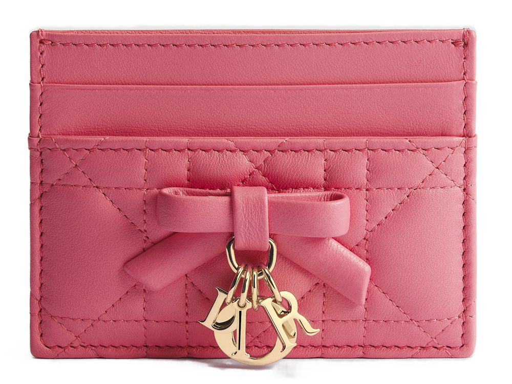 Dior Lady Dior Bow Card Case