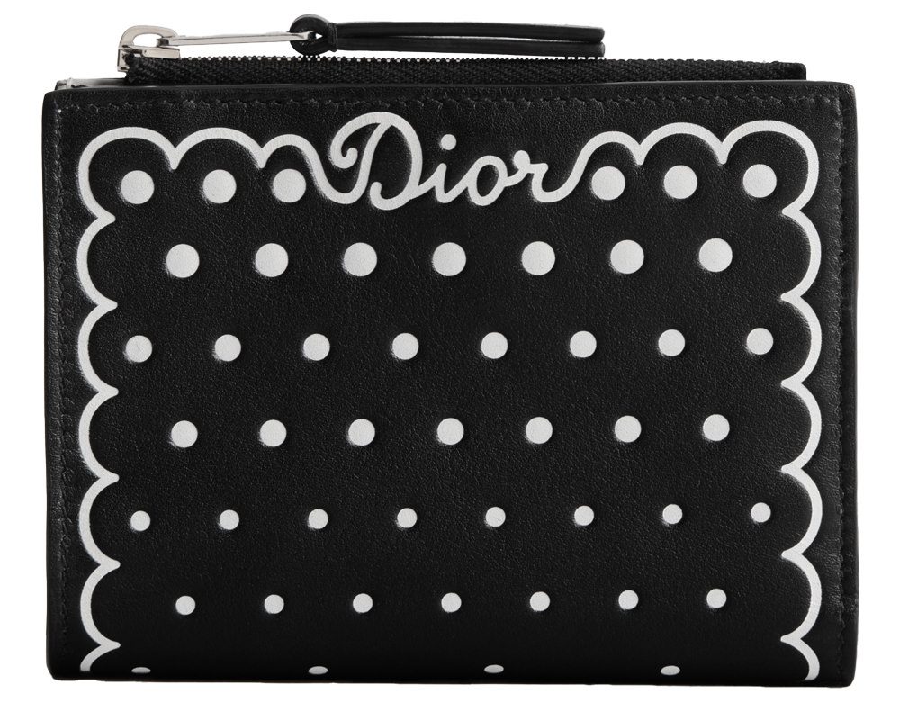 Dior Polka Dotted Wallet