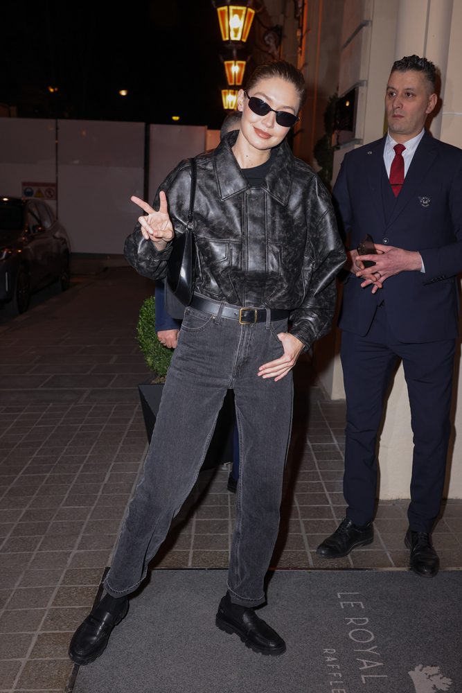 The Many Bags of Gigi Hadid, Part II 12 Gigi Hadid Prada Cleo Black