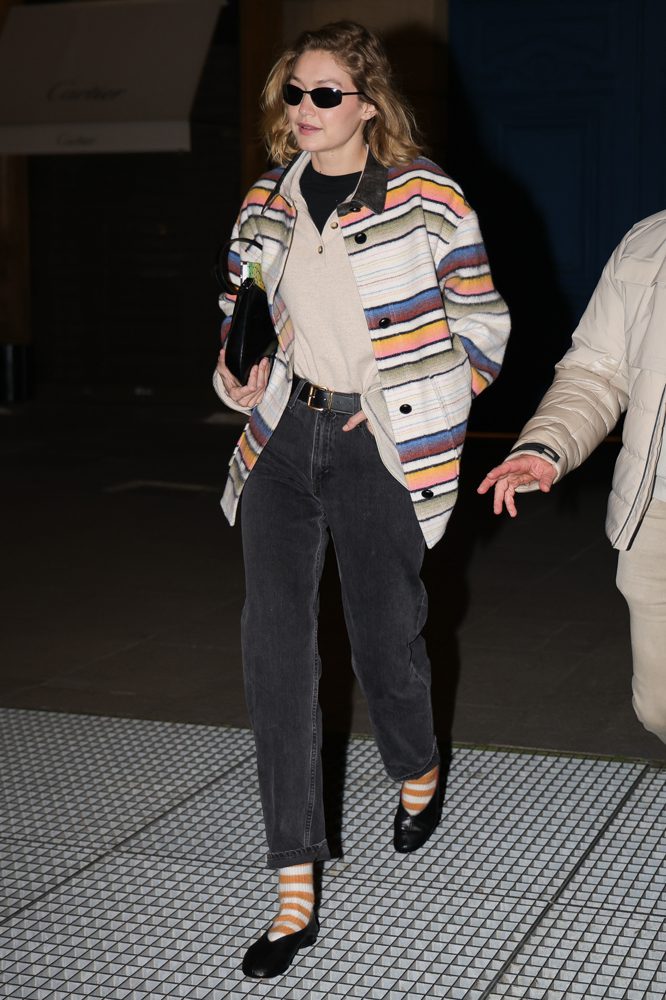 The Many Bags of Gigi Hadid, Part II 11 Gigi Hadid Prada Cleo