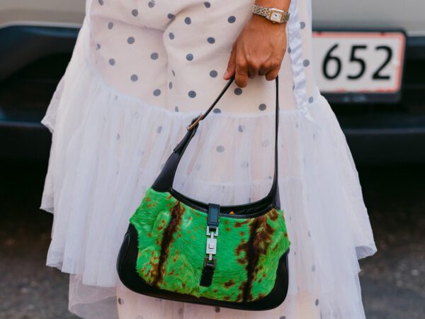 Gucci Jackie Green Ponyhair