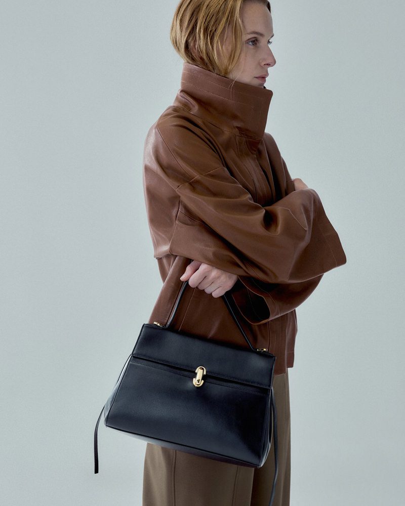 Savette Just Dropped Its Fall 2026 Collection, and It Deserves Our Immediate Attention 3 Savette Soft Symmetry Bag Black