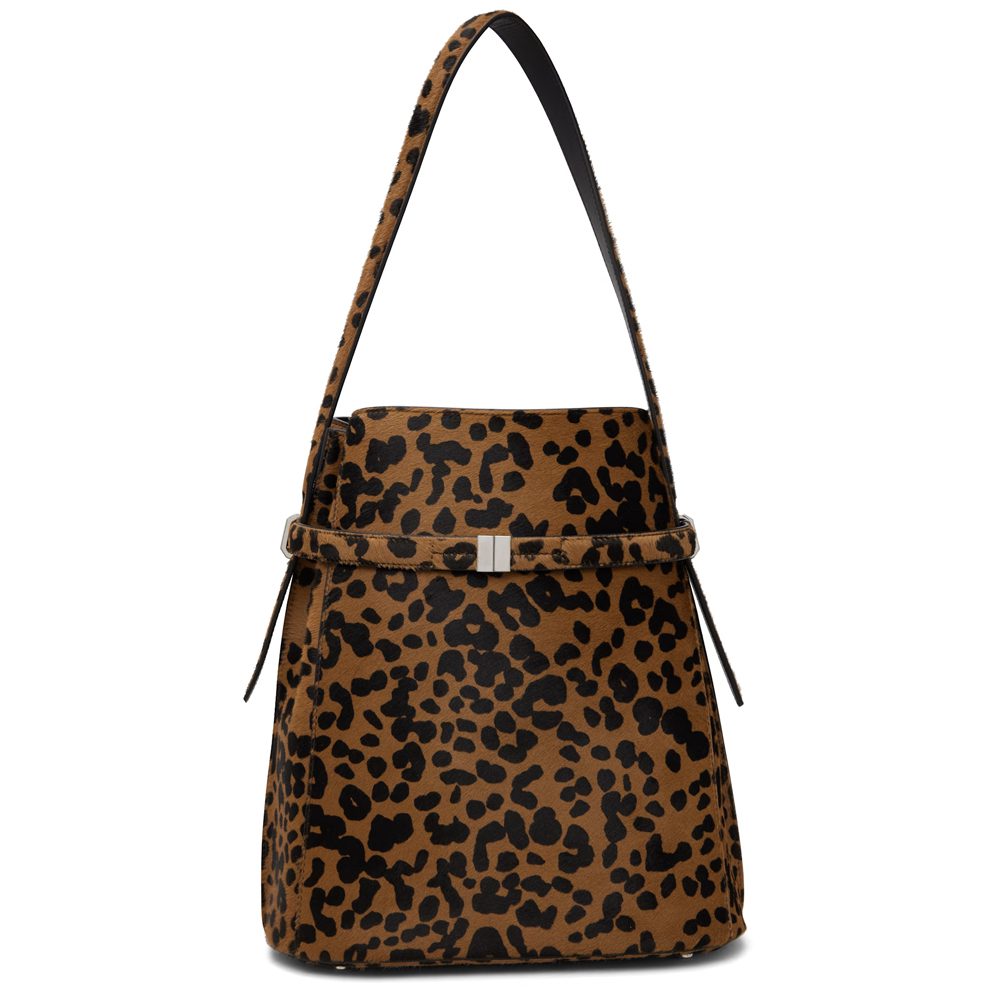 Leopard Will Continue Its Reign Through 2026—And We Can’t Get Enough 23 Toteme T Lock Leopard Bag