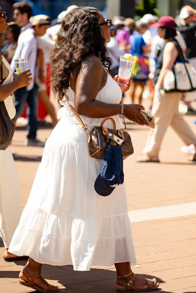 What New Yorkers Wore (and Carried) to the 2026 US Open This Week 21 US Open Best Street Style Bags August 2026 11