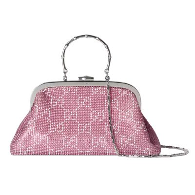 Gucci Crystal medium evening top handle bag
