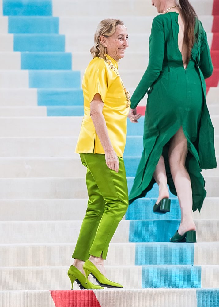 How Prada Sold Us the Most Polarizing Shade of Green 13 Miuccia Prada