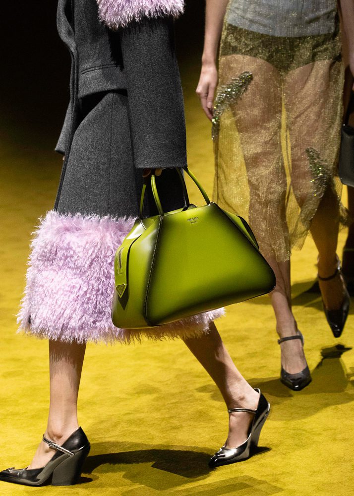 How Prada Sold Us the Most Polarizing Shade of Green 14 Prada FW 2022