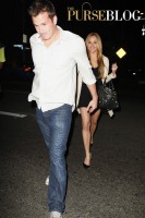 Amanda Bynes with her Balenciaga Bag
