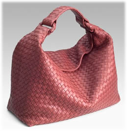 Bottega Veneta Woven Trapezoidal Hobo PurseBlog