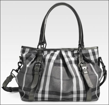 burberry bag grey