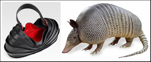 christian louboutin armadillo bag