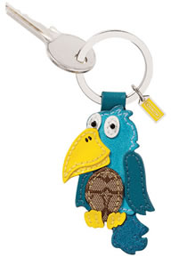 Coach Toucan Keyfob