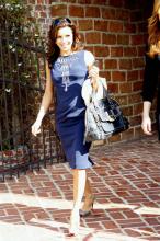 Eva Longoria with Coach Python Miranda