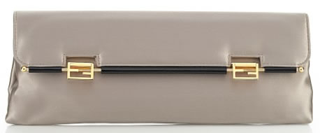 Fendi Satin Forever Clutch