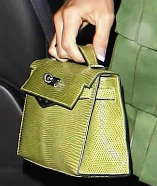 hermes kelly lizard pochette