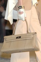 Hermes Shoulder Kelly in Joint Lizard