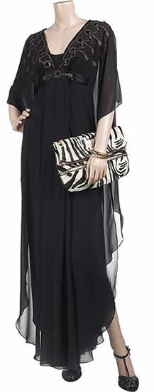 Jimmy Choo Marin Zebra Clutch1