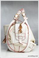 JT Italia HB Satchel - AIR Collection - White - $3,440