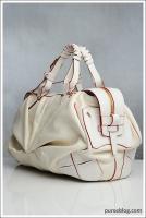 JT Italia HB Satchel - AIR Collection - White - $3,440