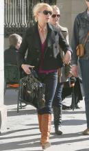 Katherine Heigl with Zufi Alexander Kiss Me Baby Bag