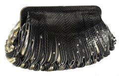 katherine kwei donna clutch black
